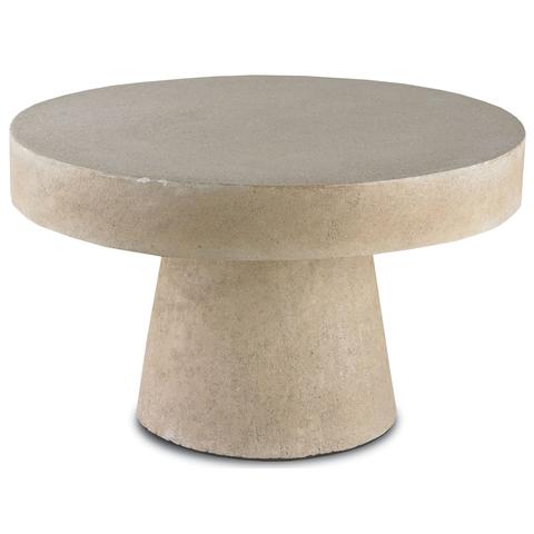 Highboy Round concrete Coffee Table