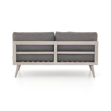 Tigme 60" Outdoor Sofa - Grey