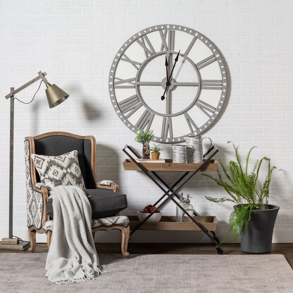 Orta Oversized 36" Metal Wall Clock