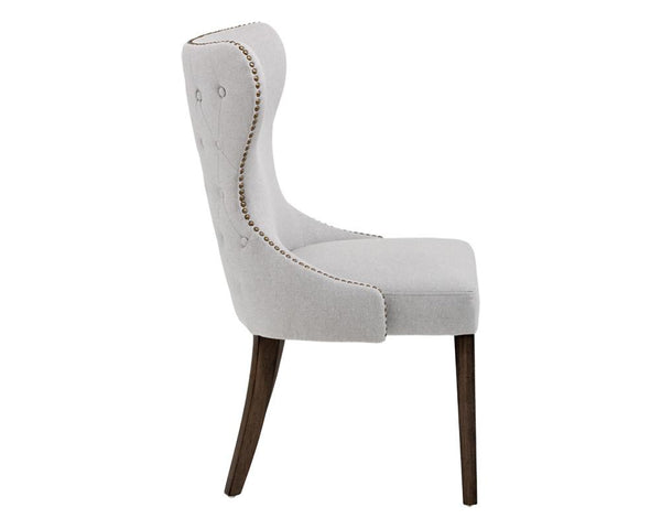 JASPAR DINING CHAIR LIGHT GREY