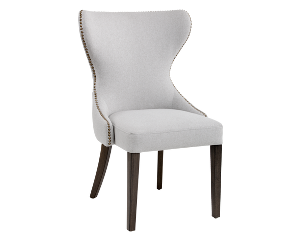 JASPAR DINING CHAIR LIGHT GREY