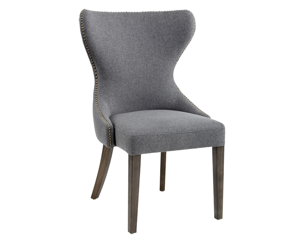 JASPAR DINING CHAIR GREY - Rustic Edge