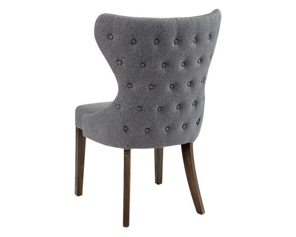 JASPAR DINING CHAIR GREY - Rustic Edge