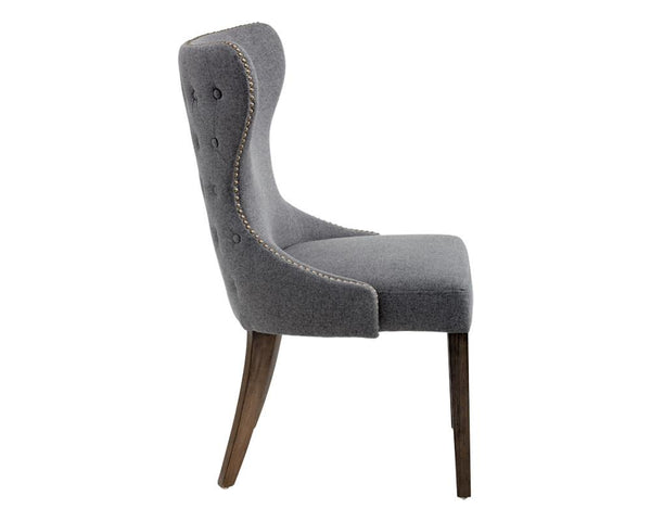 JASPAR DINING CHAIR GREY - Rustic Edge