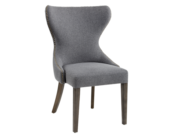 JASPAR DINING CHAIR GREY - Rustic Edge
