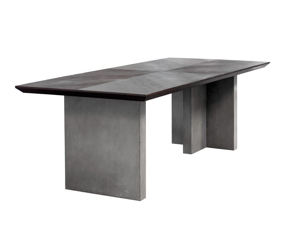 Halford Dining Table - Rustic Edge