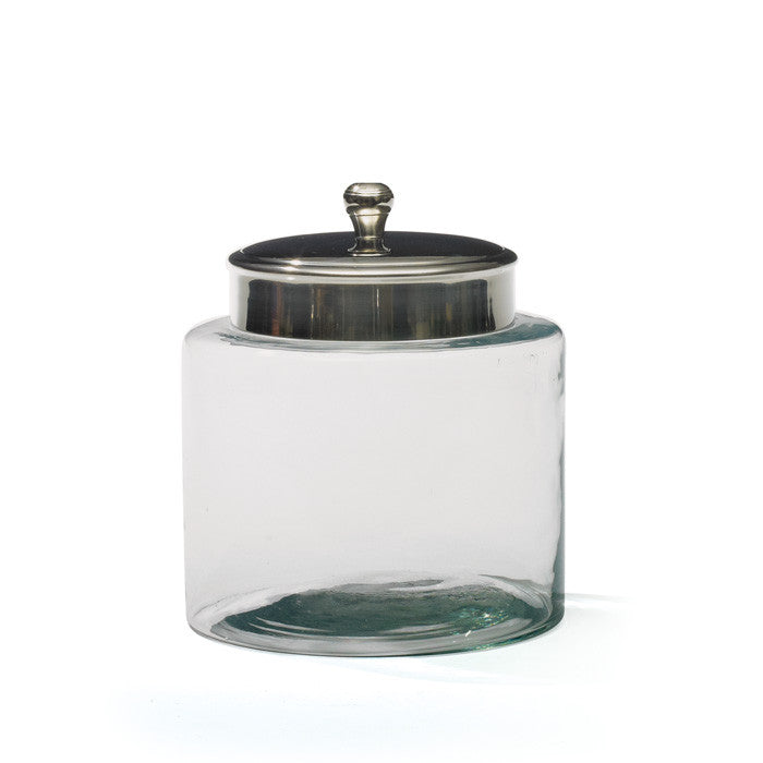 Go Home set of 2 Medium Glass Pantry Jar 17098