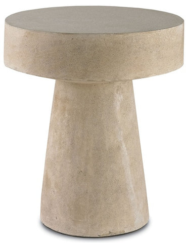 Higham Round concrete Accent Side Table 2025