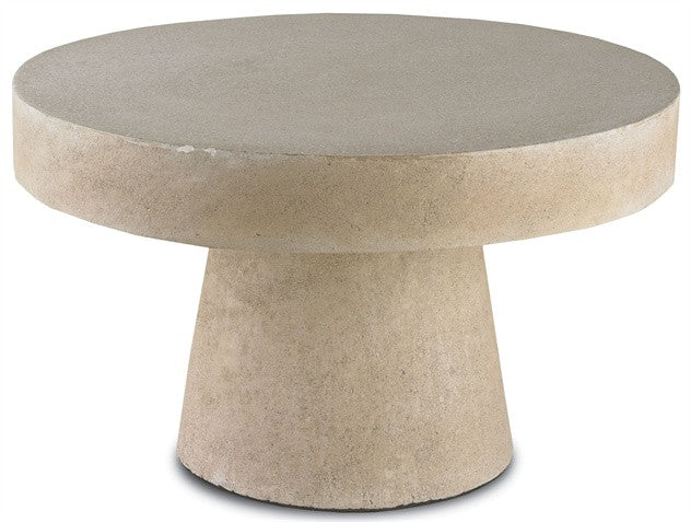 Highboy Round concrete Coffee Table