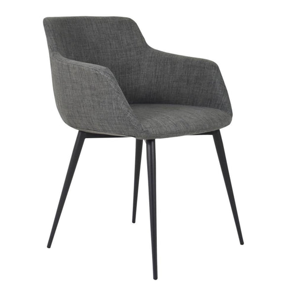 Samuel Arm Chair Grey - Rustic Edge