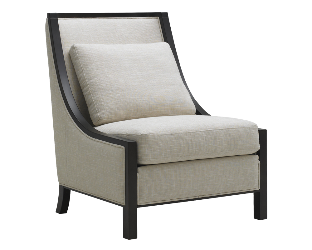 Canyon Accent Chair - Linen - Rustic Edge