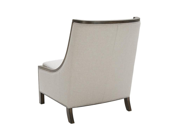 Canyon Accent Chair - Linen - Rustic Edge
