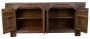Rustic Brown 4 drawer Buffet/Sideboard 102" Reclaimed Pine Wood