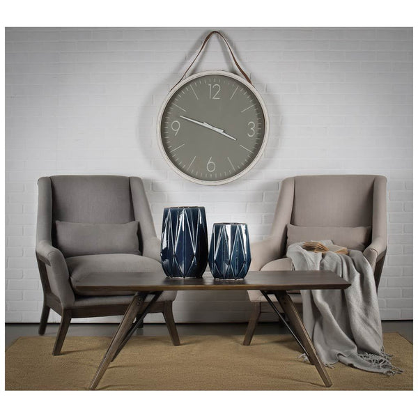 Camreigh Arm Chair - Grey - Rustic Edge
