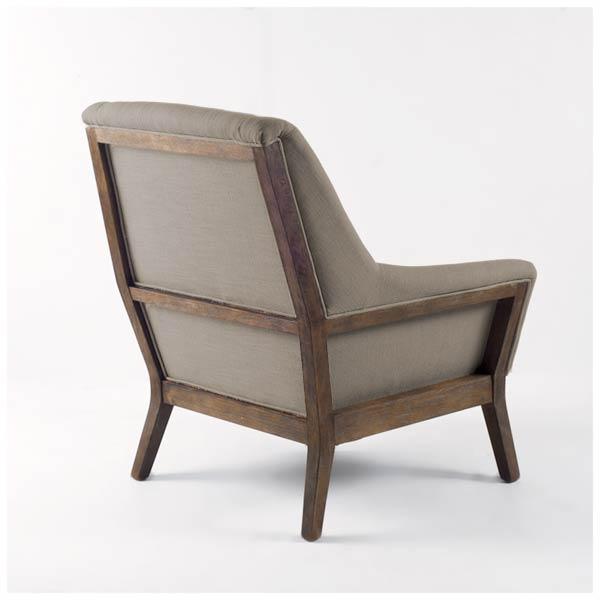 Camreigh Arm Chair - Grey - Rustic Edge