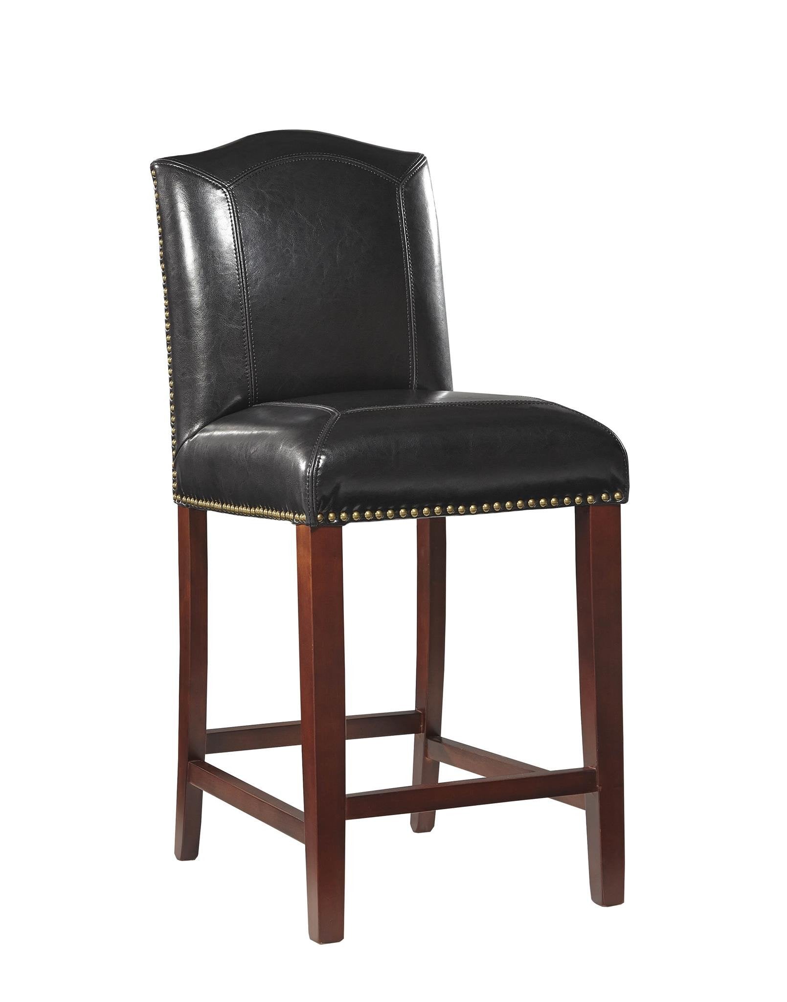 Newton Leather Counter Stool