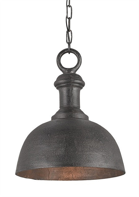 Timpano Pendant Rustic Black Industrial 9405