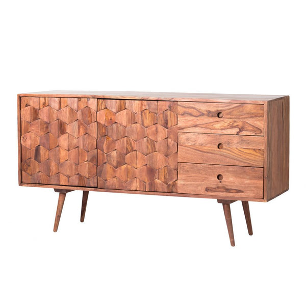 Orianne Mid Century Sideboard - Rustic Edge