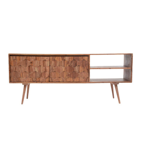 Orianne Media Console - Rustic Edge