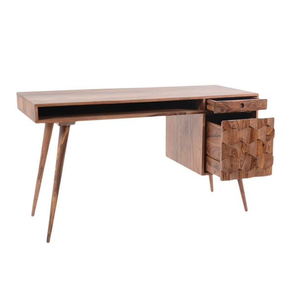 Orianne Mid Century Sheesham Wood Desk