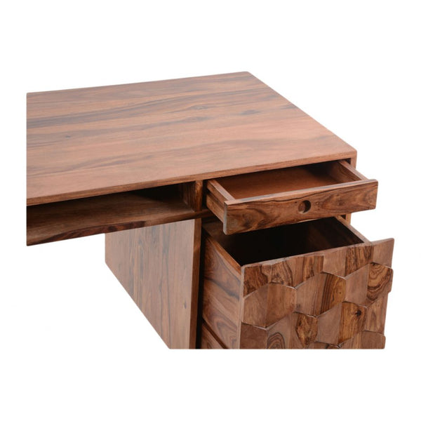 Orianne Mid Century Sheesham Wood Desk