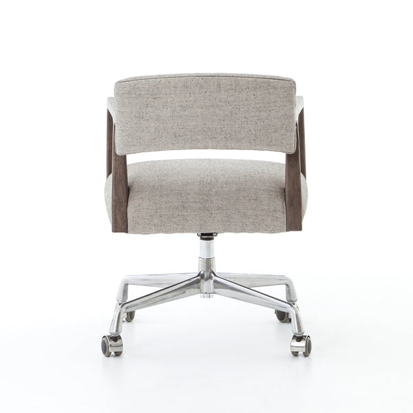 JORDON DESK CHAIR IVES WHITE GREY - Intrustic home decor