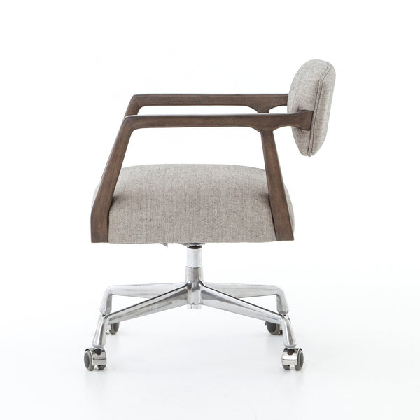 JORDON DESK CHAIR IVES WHITE GREY - Intrustic home decor