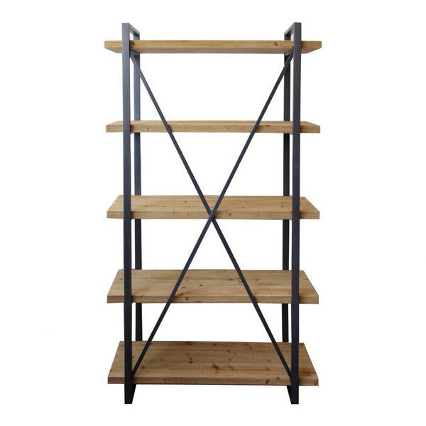 Lexington Industrial bookshelf - Rustic Edge