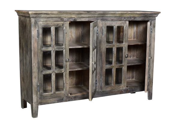 Reggie 64" 4 Door Wood Buffet
