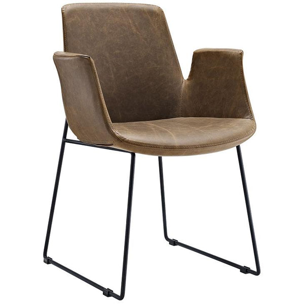 Raford Dining Chair Brown - Rustic Edge