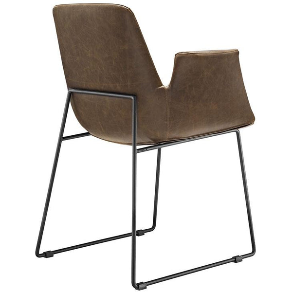 Raford Dining Chair Brown - Rustic Edge