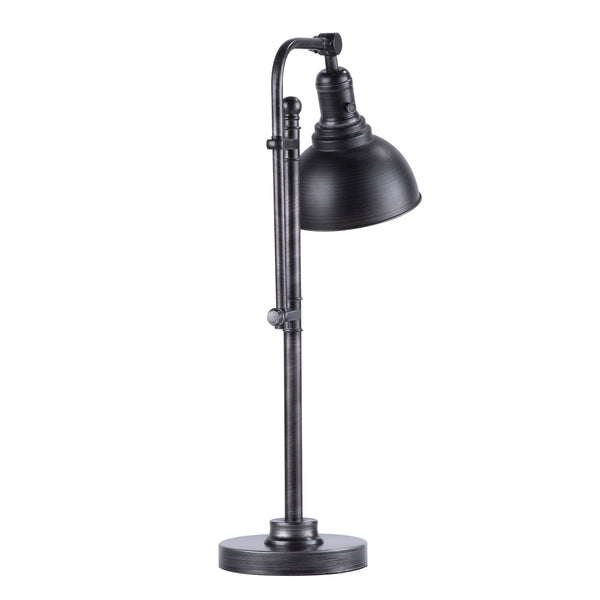 Urban Loft Adjustable Metal Table Lamp - Black