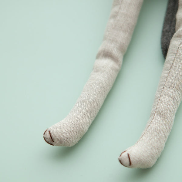 Handmade Linen Plush Dog Stuffed Toy