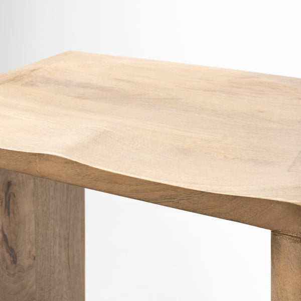 Ivey Minimalist Wood Bar/Counter Stool