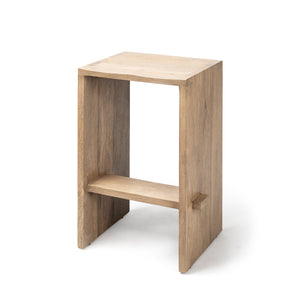 Ivey Minimalist Wood Bar/Counter Stool