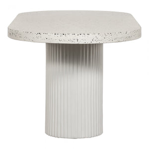Leon Outdoor Oval Concrete Table