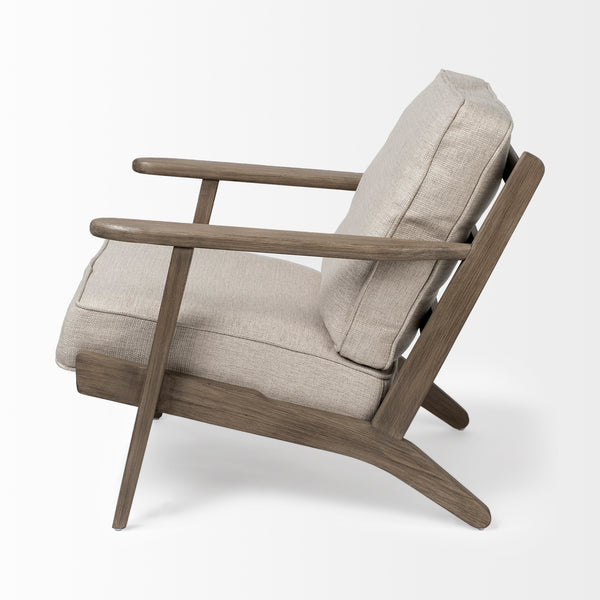 Landin Modern Mid Century Chair - Rustic Edge
