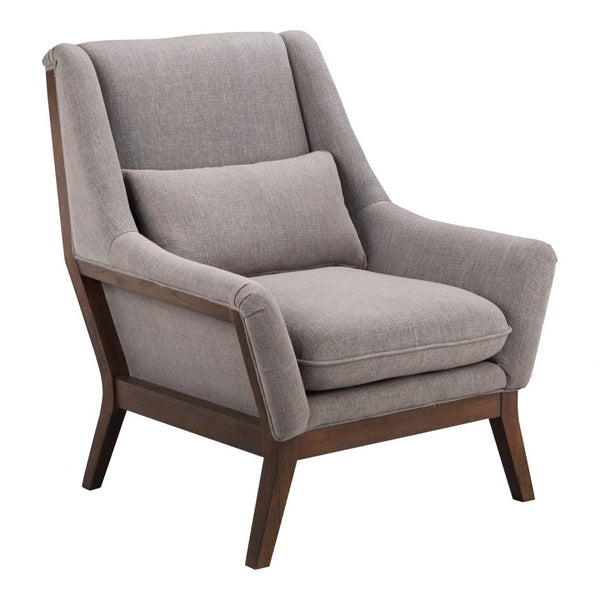 Camreigh Arm Chair - Grey - Rustic Edge