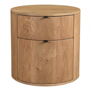 Nico Scandinavian Chic Nightstand - Rustic Edge