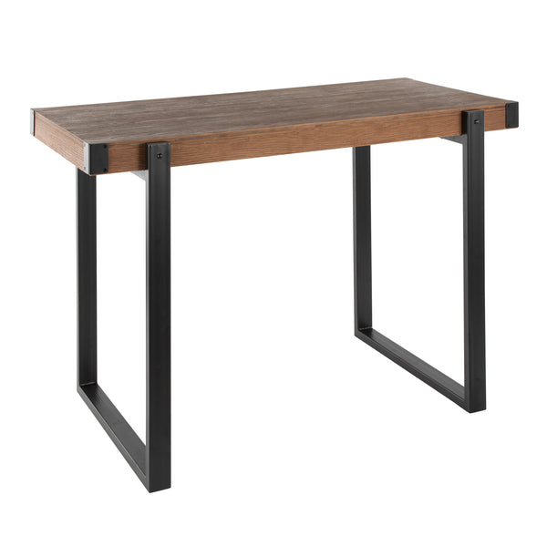Industrial Counter height Bar Table - Rustic Edge