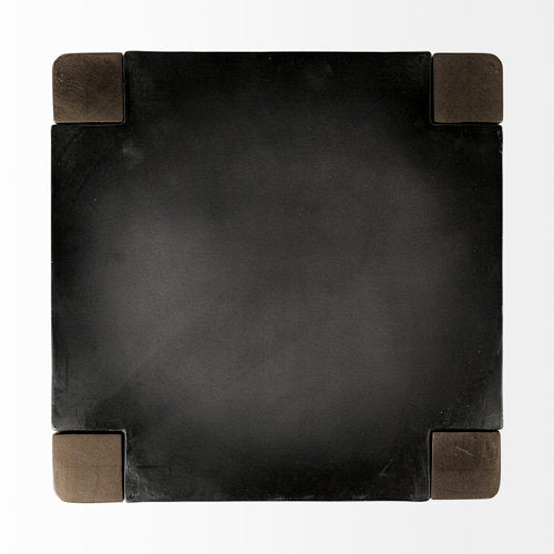 Pamela  Industrial counter stool - Rustic Edge