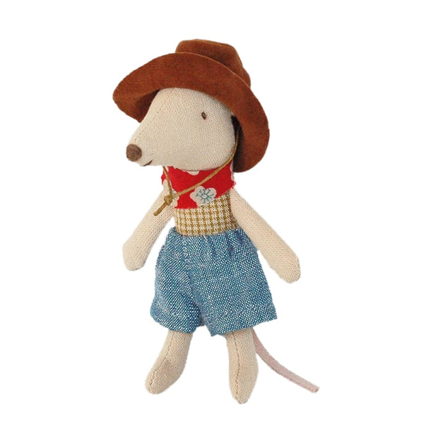 Handmade Linen Mouse Linen Rag Doll Whole Mice Family