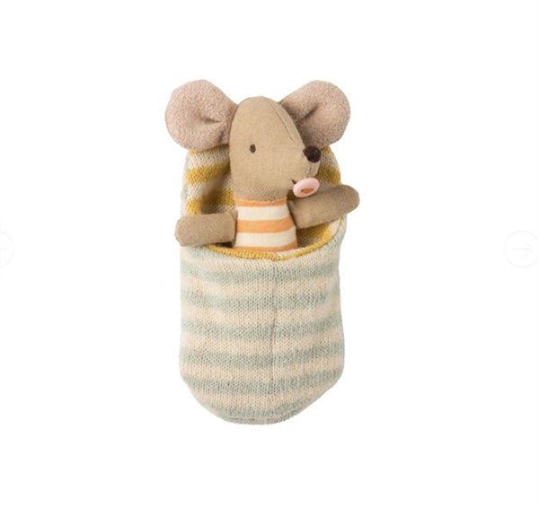 Handmade Linen Mouse Linen Rag Doll Whole Mice Family