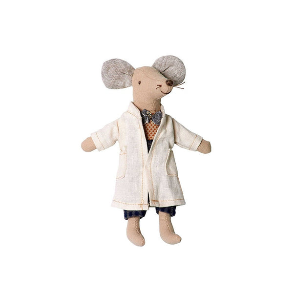 Handmade Linen Mouse Linen Rag Doll Whole Mice Family