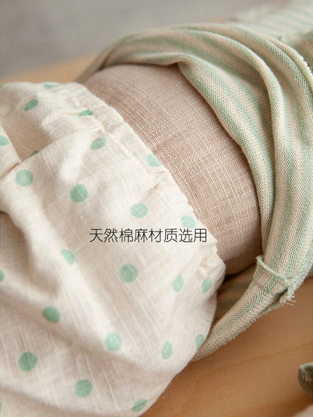 26" Linen Mouse Stuffed Plush Doll wearing Pajamas