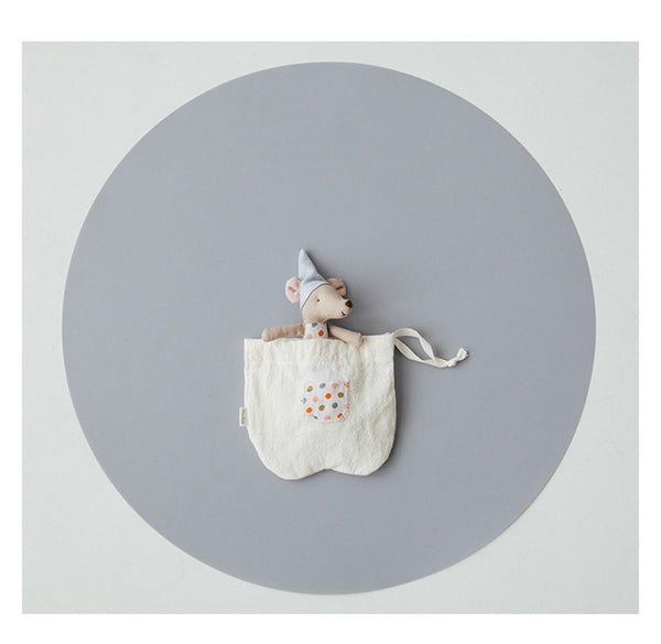Handmade Linen Mouse Linen Rag Doll Whole Mice Family