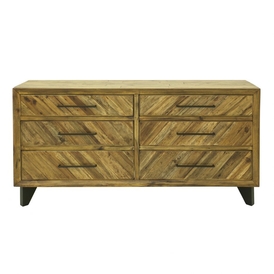 Jade 4 Drawer Low Dresser
