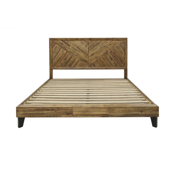 Jade Solid Acacia Wood Bed