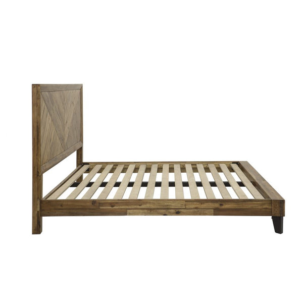 Jade Solid Acacia Wood Bed