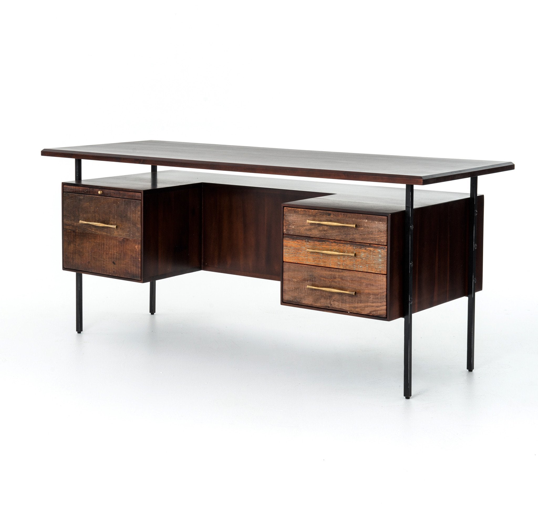 Carson Desk - Rustic Edge